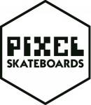 Surfshop - FISZBOARD PIXEL #WOODY# BEŻOWY|CZARNY - Pixel logo