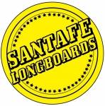Surfshop - LONGBOARD SANTAFE #TWIN# CZARNY|BIAŁY - santafe logo